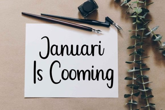 Januari Font - Preview 1