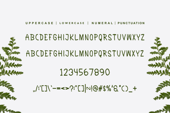 Mono Snover Font PNG with transparent background - Preview 3