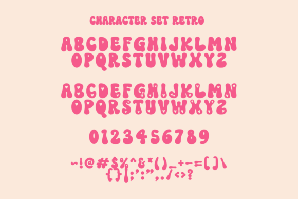 More Love Valentine Font PNG with transparent background - Preview 6