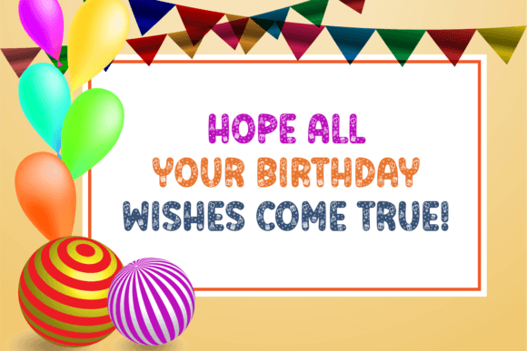 Mother's Birthday Font PNG with transparent background - Preview 3