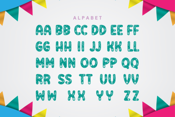 Mother's Birthday Font PNG with transparent background - Preview 5