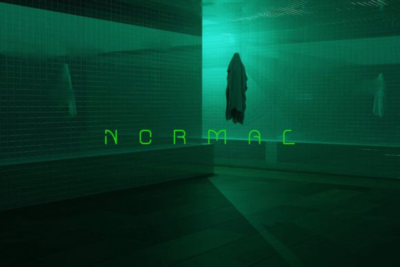 Nuixyber Pro Original Font PNG with transparent background - Preview 1