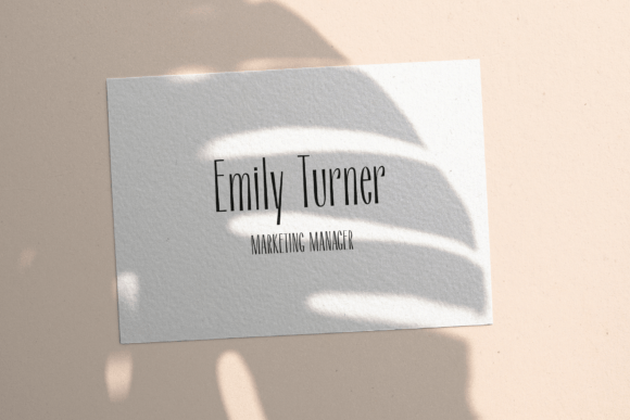 Simplistique Font PNG with transparent background - Preview 4