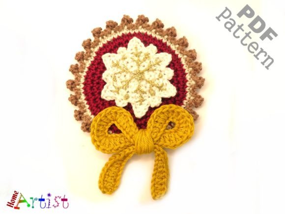 Snowflake Crochet Ornament