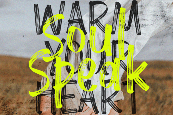 Aero Brush Font - Preview 1