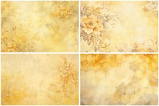 Bee Flowers Scrapbook Paper Pattern Graphic by Wildflower Publishing ...
