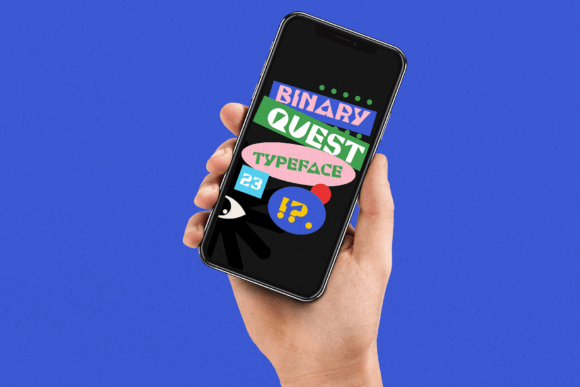 Binary Quest Font - Preview 3