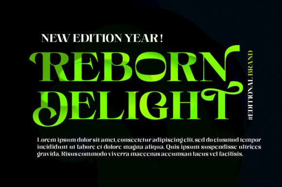 Brokline Font - Preview 3
