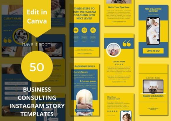 Business Social Media Story Templates Graphics