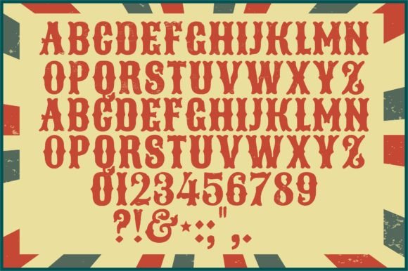 Circus Font - Preview 4