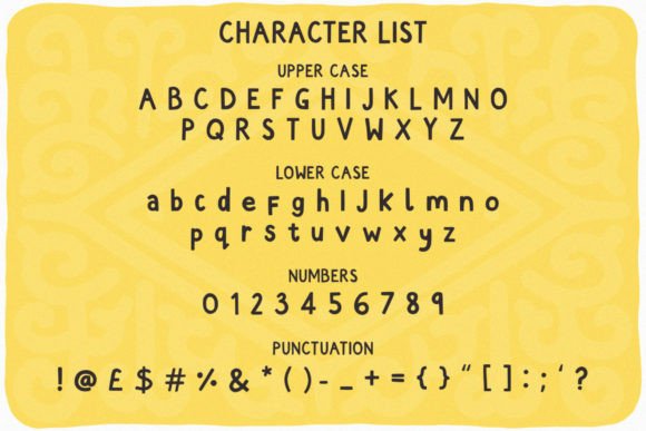 Custard Cream Font PNG with transparent background - Preview 2