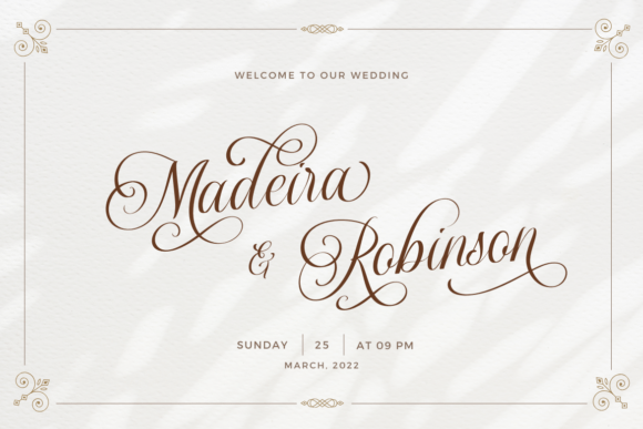 Dellanor Script Font - Preview 2