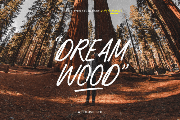 Explorebrush Font PNG with transparent background - Preview 1