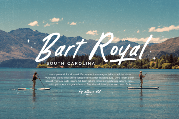 Explorebrush Font PNG with transparent background - Preview 4