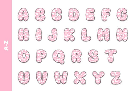 Fox Chick Font PNG with transparent background - Preview 2