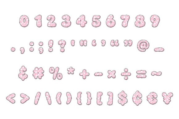 Fox Chick Font PNG with transparent background - Preview 4