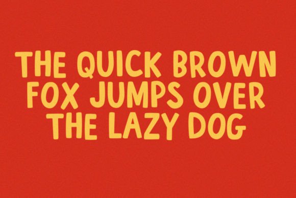 French Fries Font - Preview 1
