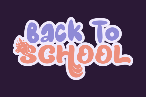 Funky Unicorn Font - Preview 5
