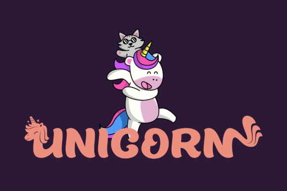 Funky Unicorn Font - Preview 6