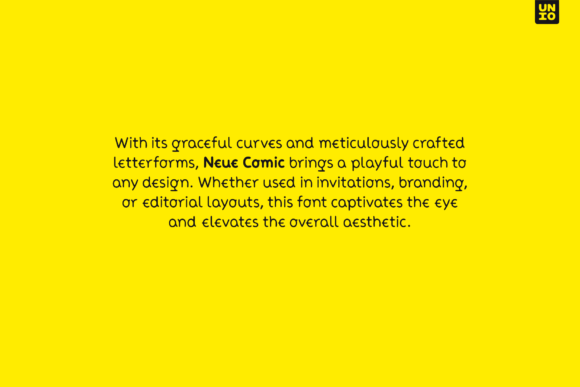 Neue Comic Font PNG with transparent background - Preview 2