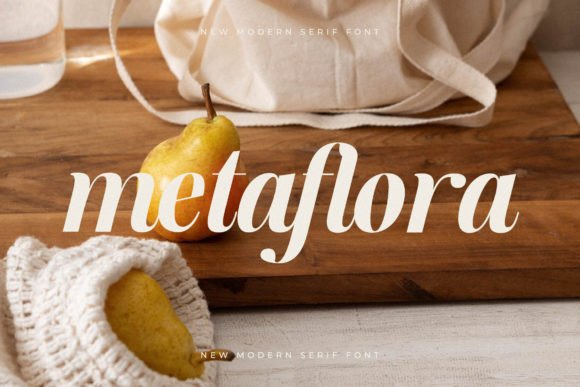 Semiflora Font PNG with transparent background - Preview 3