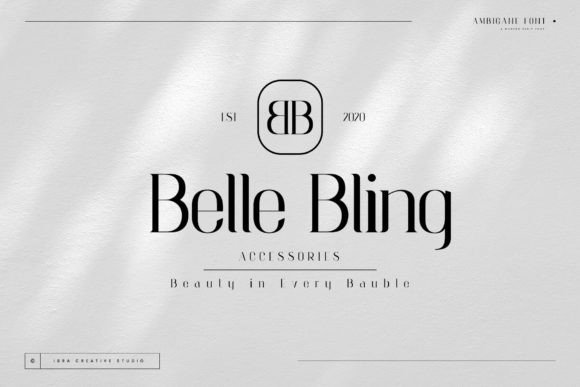 Ambigane Font - Preview 2