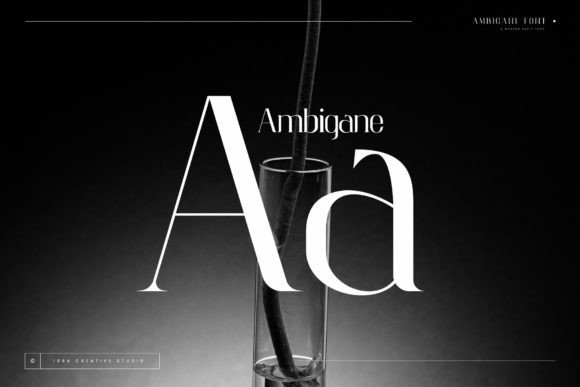 Ambigane Font - Preview 5