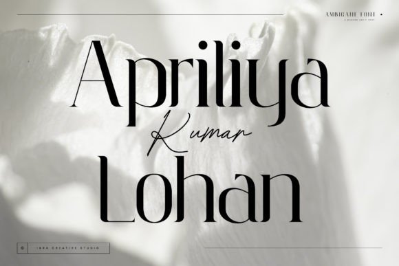 Ambigane Font - Preview 6