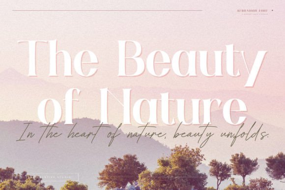 Bernadion Font - Preview 1