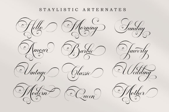 Blissful Font - Preview 5