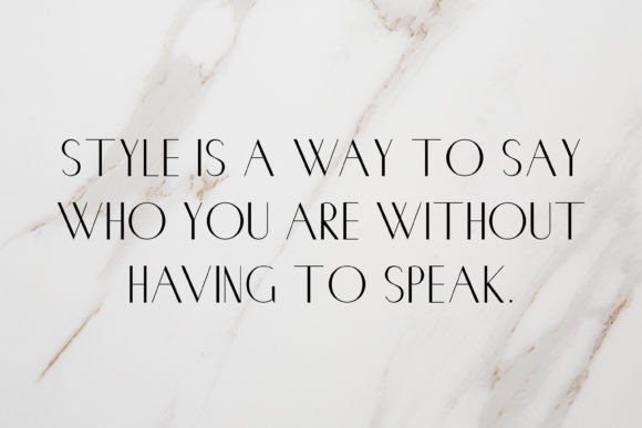 Chic Font - Preview 1