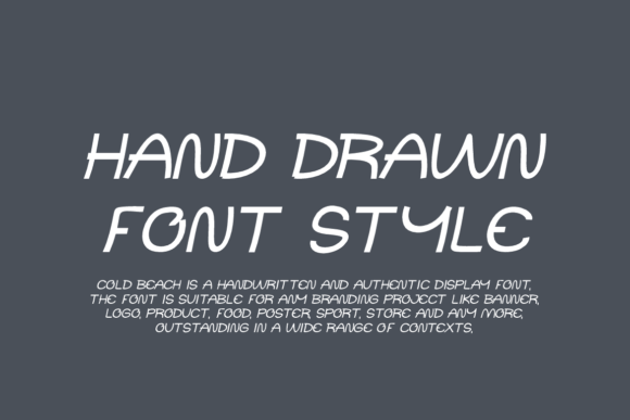 Cold Beach Font - Preview 2