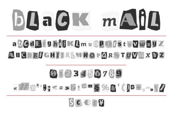 Cut News Gray Font - Preview 3