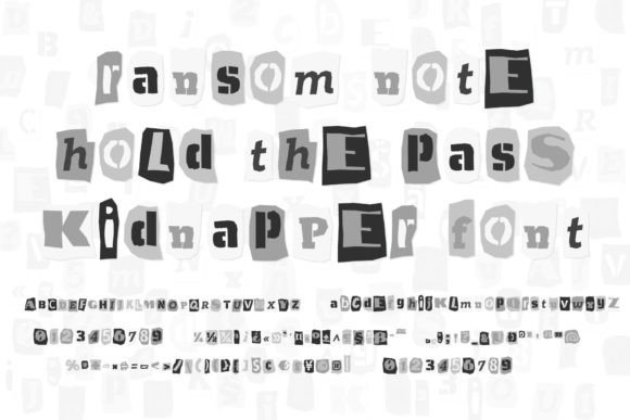 Cut News Gray Font - Preview 4