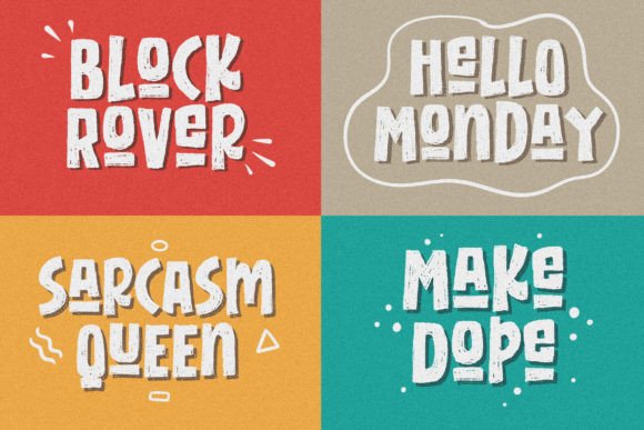 Freaky Vibes Font PNG with transparent background - Preview 3