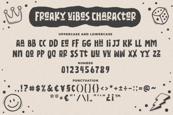 Freaky Vibes Font - Preview 6