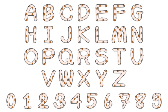 Gingerbread Font - Preview 1