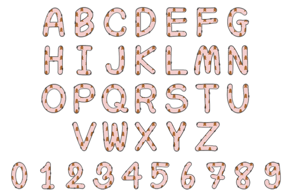 Gingerbread Font - Preview 2