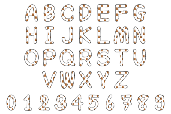 Gingerbread Font - Preview 3