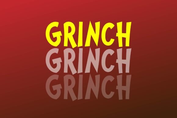 Grinch 3.0 Font - Preview 4