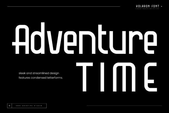 Kolaron Font PNG with transparent background - Preview 2