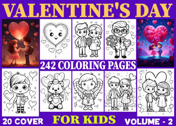 Valentine's Day Coloring Pages for Kids