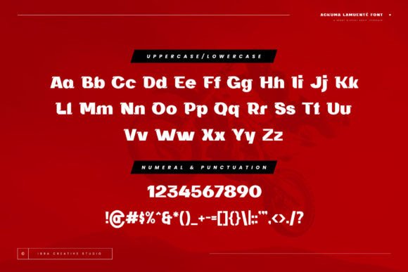Ackuma Lamuenté Font - Preview 2