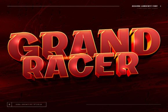 Ackuma Lamuenté Font - Preview 3