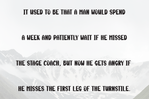 Amazing Snowman Font - Preview 5