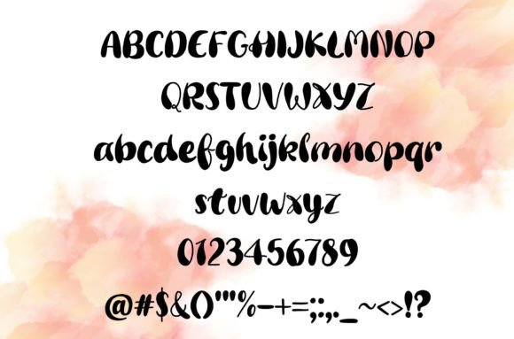 Artists Font - Preview 6