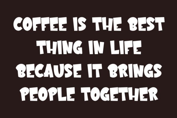 Bariso Cawfu Font - Preview 5