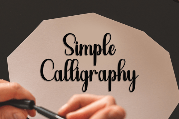 Beauty Handwriting Font - Preview 1