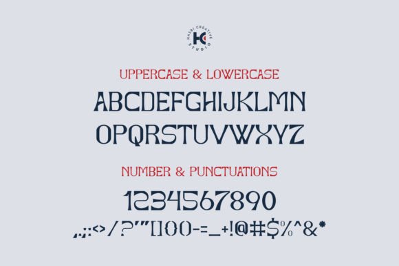 Black Kastile Font - Preview 1