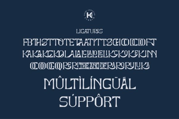 Black Kastile Font - Preview 2